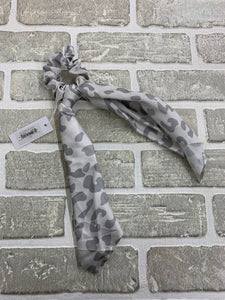 Wildly wonderful tan scarf scrunchie